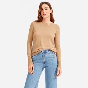 Everlane Cashmere Crew (S) Camel